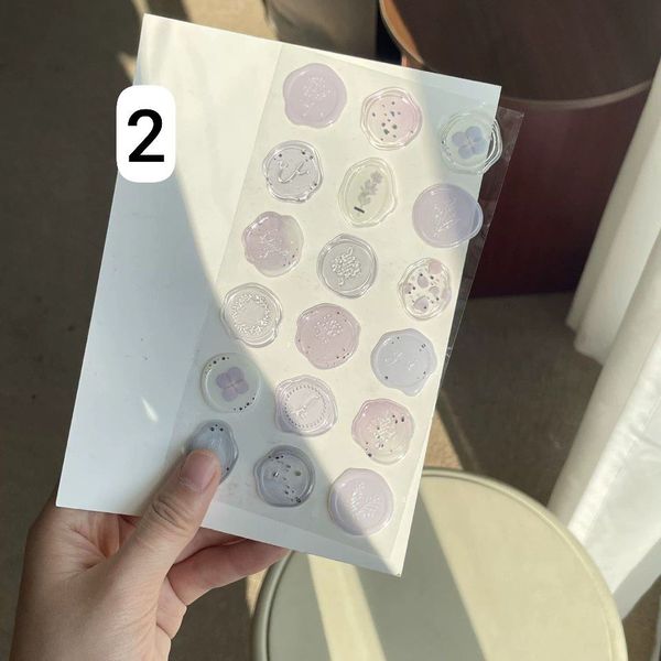 پک 16 عددی استیکر مهر و موم