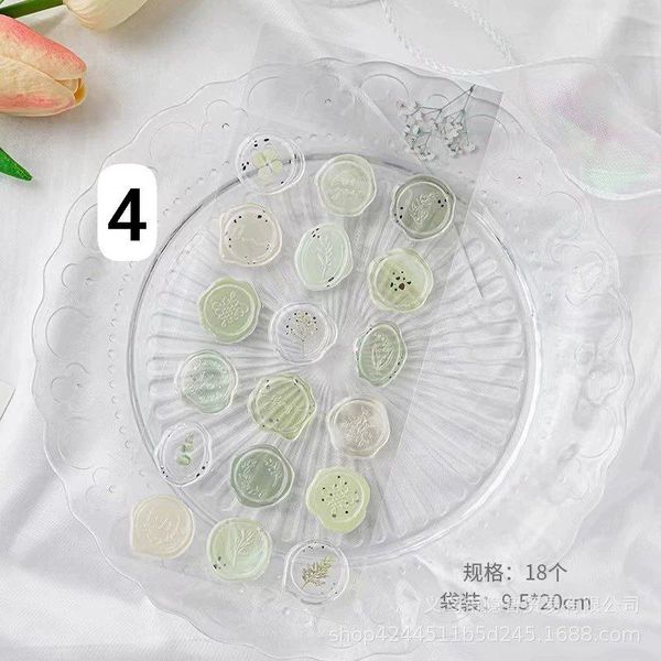 پک 16 عددی استیکر مهر و موم