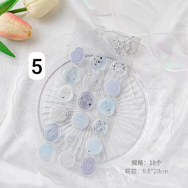 پک 16 عددی استیکر مهر و موم