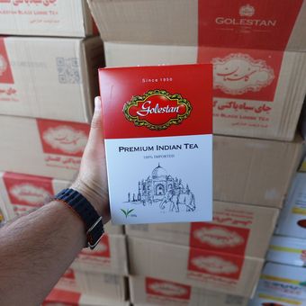چای گلستان 500 گرمی ساده _10 عددی