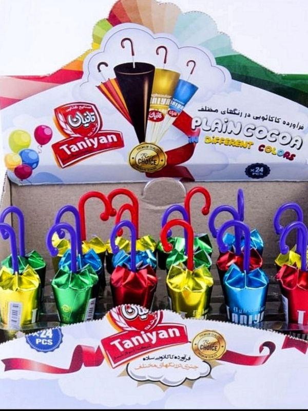 شکلات چتری تانیان-28گرم-24عددی