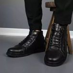 نیم بوت کمربند چرم مردانه ست چرم مناسب هدیه