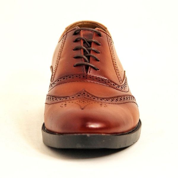 کفش مردانه چرم مجلسی و اسپرت کد 125طرح بروژ رویه چرم خارجی رنگ عسلی