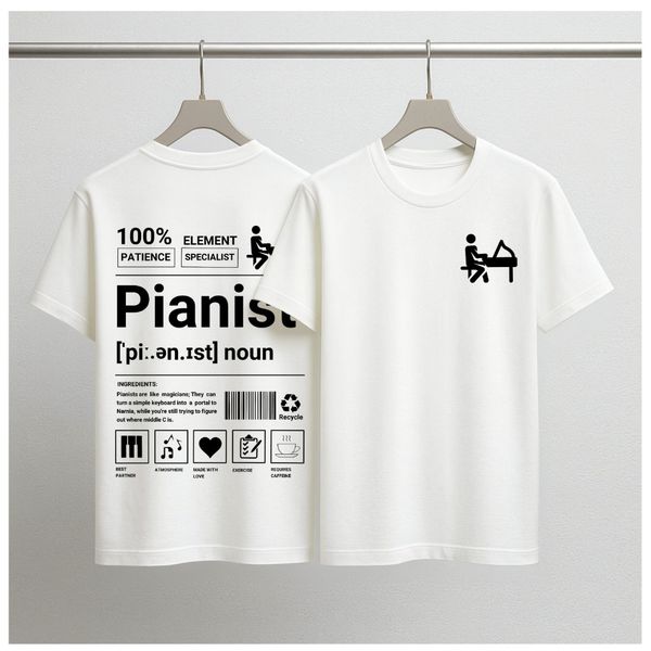 تیشرت pianist