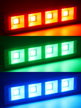 فلاشر رنگی 100 وات RGB