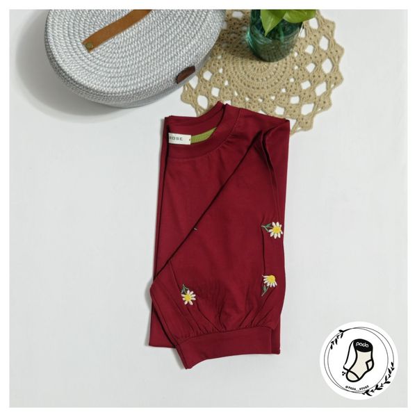 تیشرت آستین گلدوزی