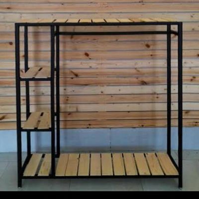 رگال لباس با چوب ترمو(طبیعی) مدل TMR604