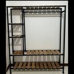 رگال لباس با چوب ترمو(طبیعی) مدل TMR504