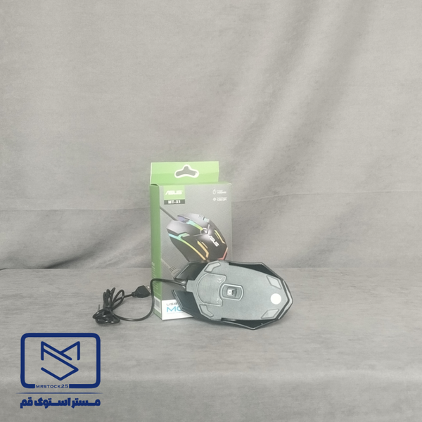 موس گیمینگ باسیم طرح ایسوس مدل ASUS MT - X1