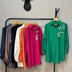 مانتو گل برجسته بابوس