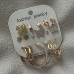 پک گوشواره 9 تایی مدل پروانه