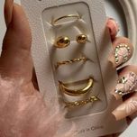 پک انگشتر پنج تایی مدل پفکی