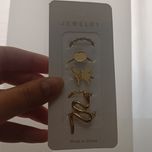 پک انگشتر پنج تایی مدل پروانه مار