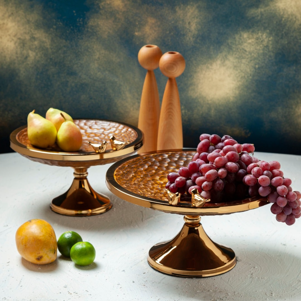 شیرینی خوری تخت چوب و فلز 