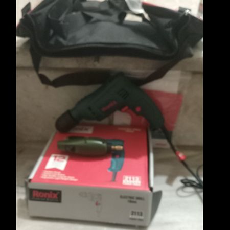 دریل اتومات رونیکس 2113 و فرز انگشتی ووو