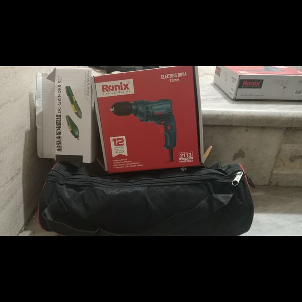 دریل اتومات رونیکس 2113 و فرز انگشتی ووو