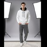 هودی D&G کلاه دار داخل خز سفید