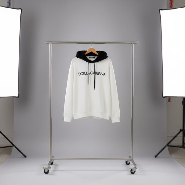 هودی D&G کلاه دار داخل خز سفید