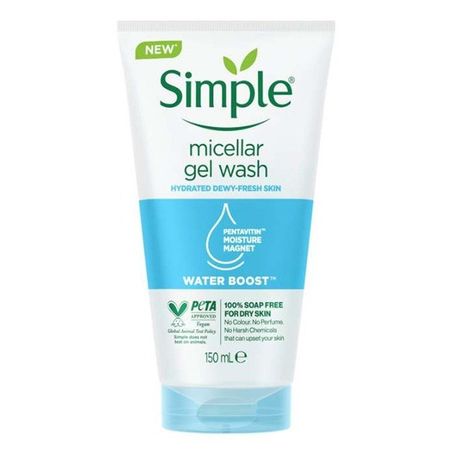 شوینده صورت micellar gel wash سیمپل