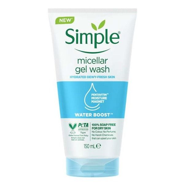 شوینده صورت micellar gel wash سیمپل