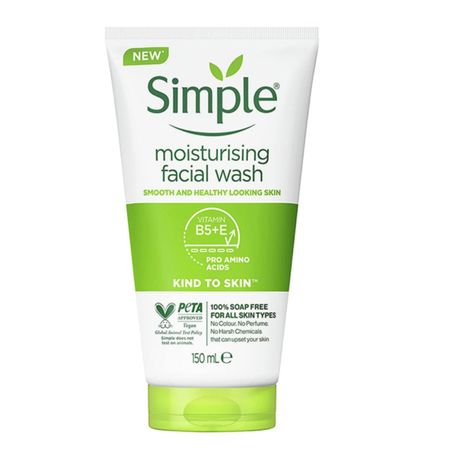 شوینده صورت moisturising سیمپل