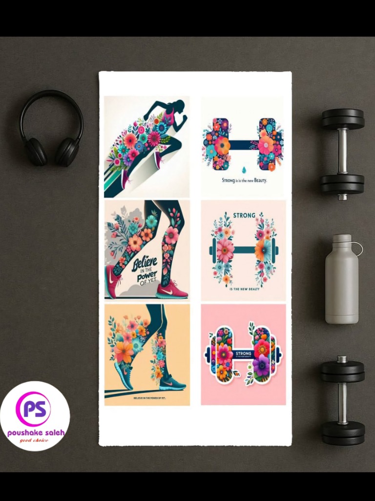 حوله/زیرانداز باشگاهی زنانه کد 102