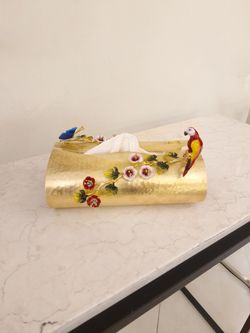 جادستمالی نغمه زرین برنجی | مدل 6