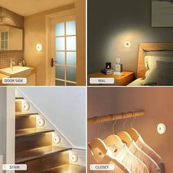 چراغ شب شارژی مخصوص سرویس خواب/کمد/زیر کابینت،دارای تایمر،سنسور حرکتی و فتوسل