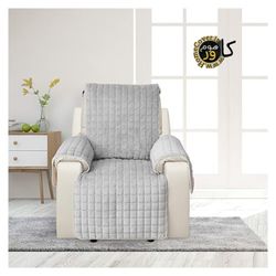 کاور مبل مطلسه 4 لایه هوم کاور مدل یک نفره راحتی