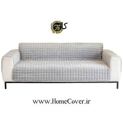 کاور مبل مطلسه 4 لایه هوم کاور مدل سه نفره راحتی