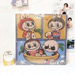 بوم الماسی 30 × 30 - طرح لبوبو