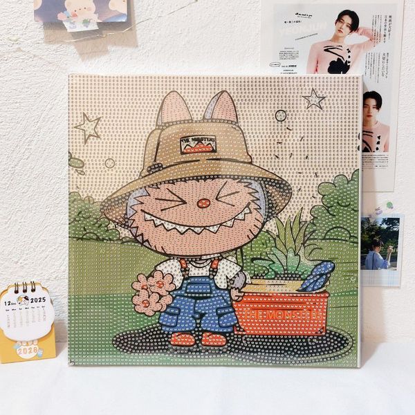 بوم الماسی 30 × 30 - طرح لبوبو