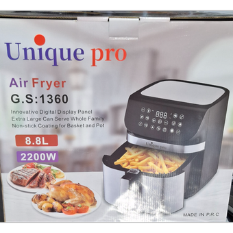 سرخ کن بدون روغن 8.8 لیتر برند یونیک پرو مدل Unique pro G.S 1393