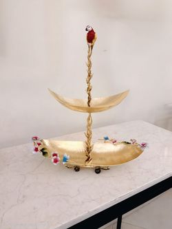 آجیل خوری زربام برنجی | مدل 2