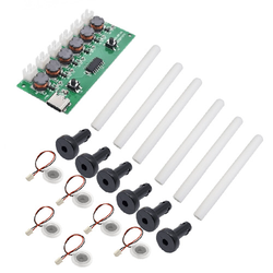 ماژول بخار سرد شش تایی به همراه پیزو و اسفنج با ورودی type-C