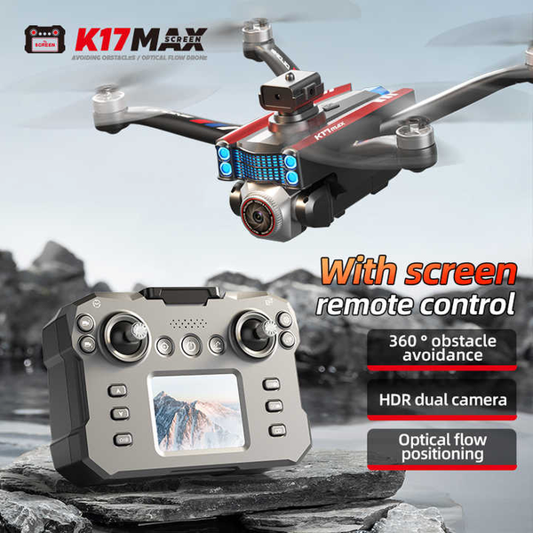 کوادکوپتر هوشمند مدل K17 MAX ساخت 2025 NEW
