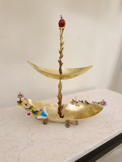 آجیل خوری زربام برنجی | مدل 1