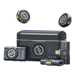 میکروفن یقه ای بیسیم هالی لند مدل Hollyland LARK M2 طراحی سکه ای