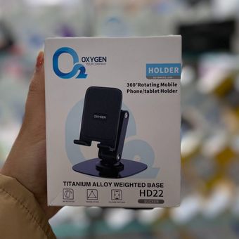 هولدر رومیزی گوشی وتبلت اکسیژن مدلHD22چرخشی