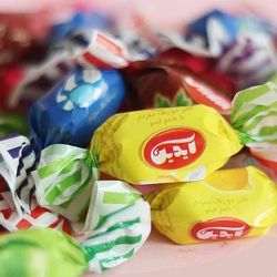 شکلات تافی دورنگ آیدین 3کیلویی