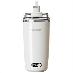 ماگ فلاسکی همزن‌دار مغناطیسی گرین لاین | Green Lion Magnetic Mixing Coffee Mug