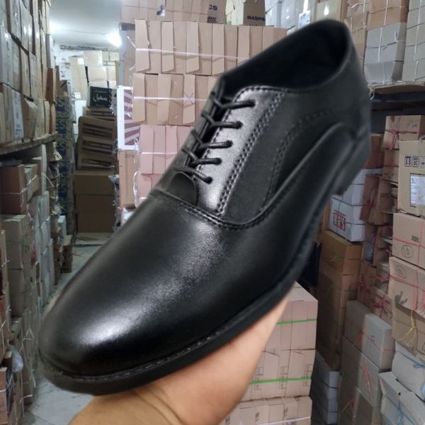 کفش چرم مردانه مدل راد رسمی اداری Up51