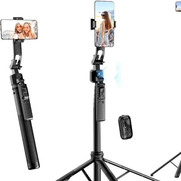 گیمبال هوشمند و سهپایه مدل C17 با ردیابی چهره