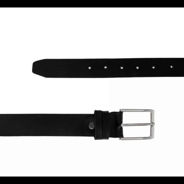 کمربند چرم صنعتی باکیفت پهنا 3ونیم دوردوخت نیک