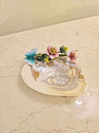 صدف پایه حلزونی برنجی | مدل 2