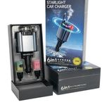 شارژر فندکی 6 کاره Starlight 6 in 1