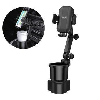 هولدر گوشی و جالیوانی دوکاره فلکسی‌گریپ گرین لاین Green Lion 2 in 1 FlexGrip Car Cup Holder Phone Mount