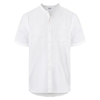 پیراهن آستین کوتاه مردانه لینن برند لیورجی مدل 1582