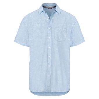 پیراهن آستین کوتاه مردانه لینن برند لیورجی مدل 8564