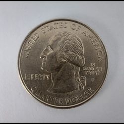 سکه 25 سنت ایالت ماساچوست-تاریخ 2000- کیفیت ms60 - کشور آمریکا